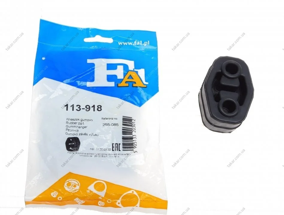 Крепление резиновое Fischer Automotive One (FA1) 113-918 (фото 1)