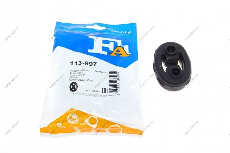 Резинка глушителя FA1 Fischer Automotive One (FA1) 113-997 (фото 1)