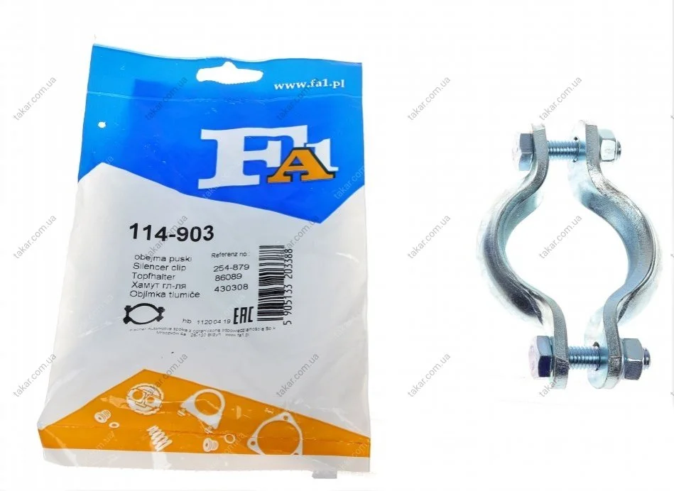 Хомут глушителя FA1 Fischer Automotive One (FA1) 114-903 (фото 1)