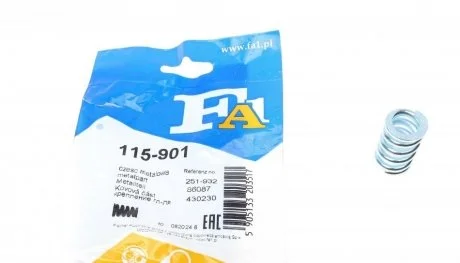 Пружина крепления выхлопной трубы FA1 Fischer Automotive One (FA1) 115-901