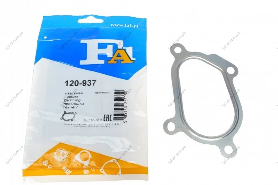 Прокладка глушителя FA1 Fischer Automotive One (FA1) 120-937 (фото 1)