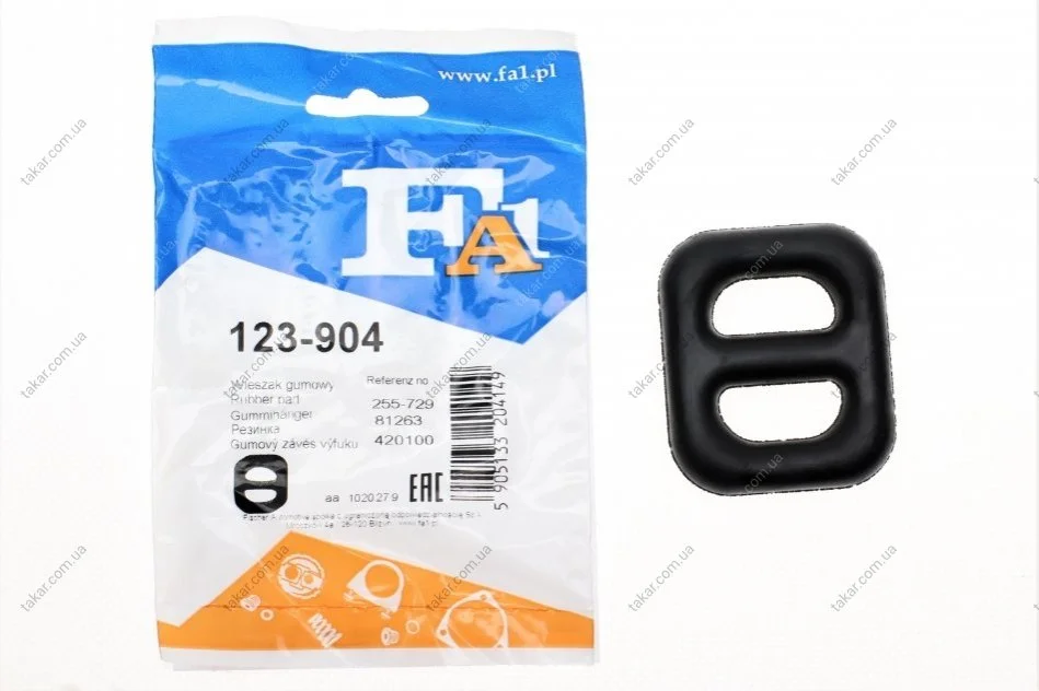 Резинка глушителя FA1 Fischer Automotive One (FA1) 123-904 (фото 1)