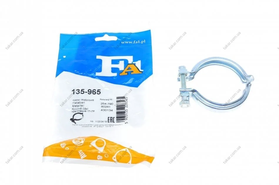 Хомут глушника FA1 Fischer Automotive One (FA1) 135-965 (фото 1)
