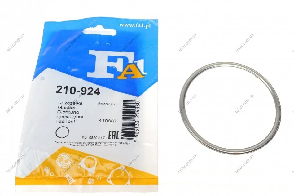 Прокладка труби вихлопної FA1 Fischer Automotive One (FA1) 210-924 (фото 1)