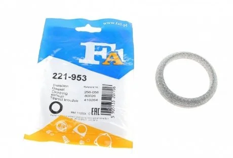 Прокладка выхлопной трубы Fischer Automotive One (FA1) 221-953