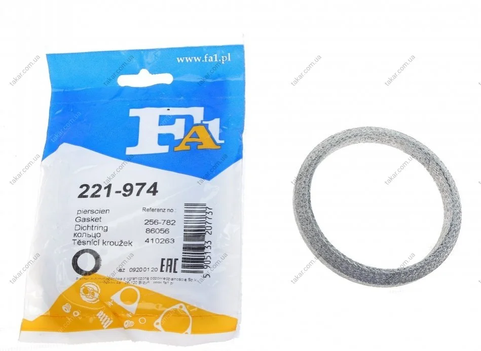 Прокладка выхлопной трубы Fischer Automotive One (FA1) 221-974 (фото 1)