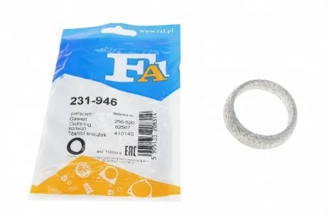 Прокладання вихлопної труби Fischer Automotive One (FA1) 231-946