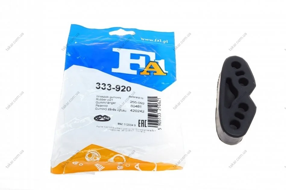 Резинка глушителя FA1 Fischer Automotive One (FA1) 333-920 (фото 1)