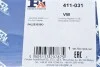 Прокладка выпускного коллектора Fischer Automotive One (FA1) 411-031 (фото 2)