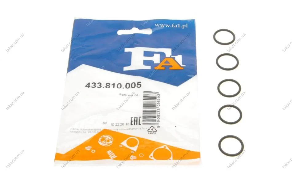 Прокладка турбины FA1 Fischer Automotive One (FA1) 433.810.005 (фото 1)
