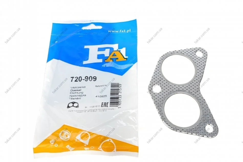 Прокладання вихлопної труби Fischer Automotive One (FA1) 720-909 (фото 1)