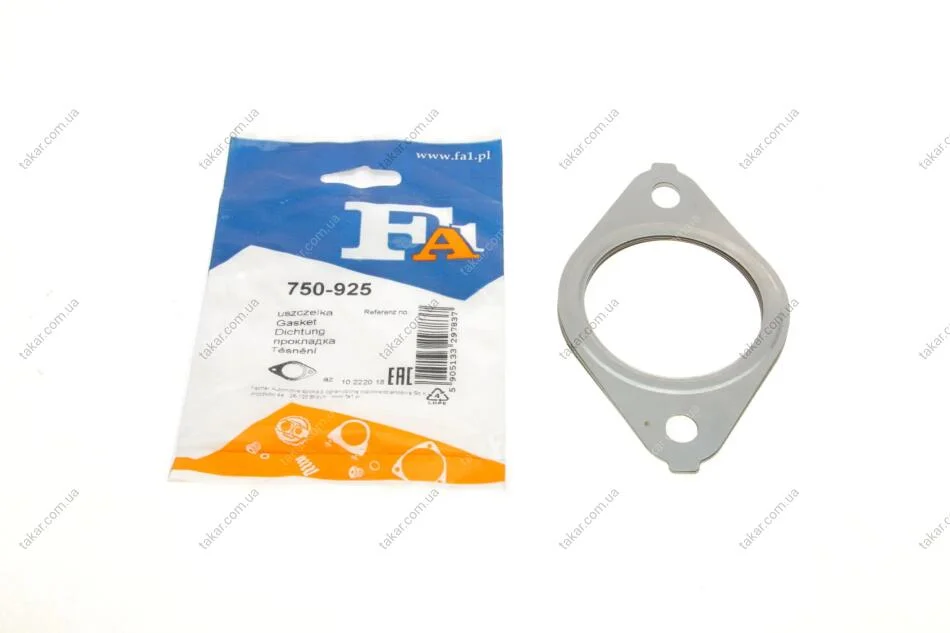 Прокладка вихлопної системи металева Fischer Automotive One (FA1) 750-925 (фото 1)