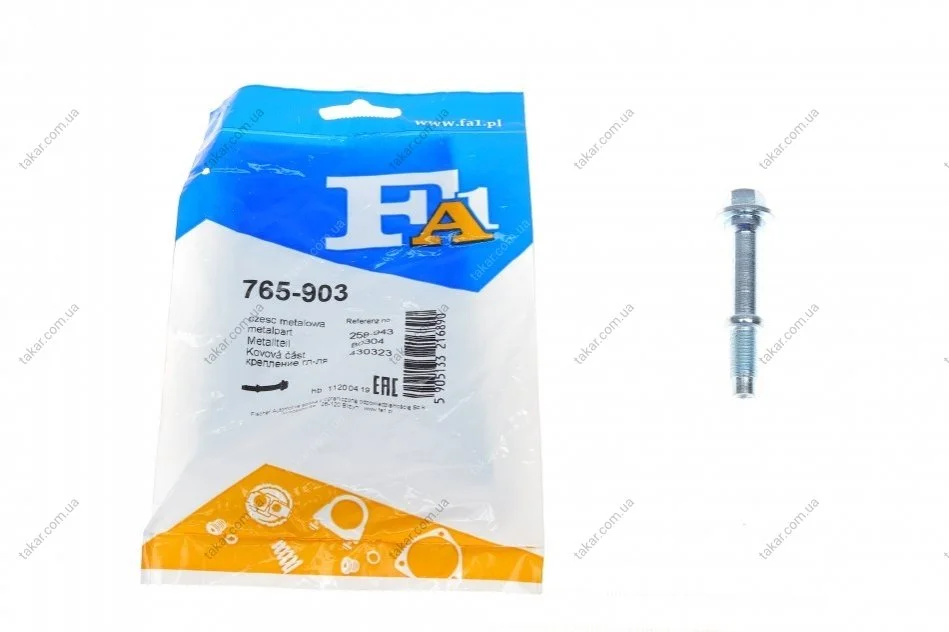 Болт вихлопної системи FA1 Fischer Automotive One (FA1) 765-903 (фото 1)