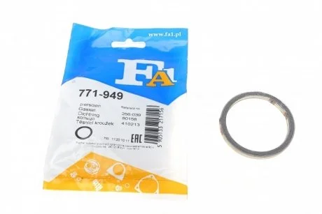Прокладка выхлопной трубы Fischer Automotive One (FA1) 771-949