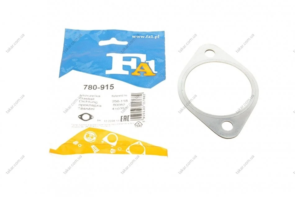 Прокладання вихлопної труби Fischer Automotive One (FA1) 780-915 (фото 1)