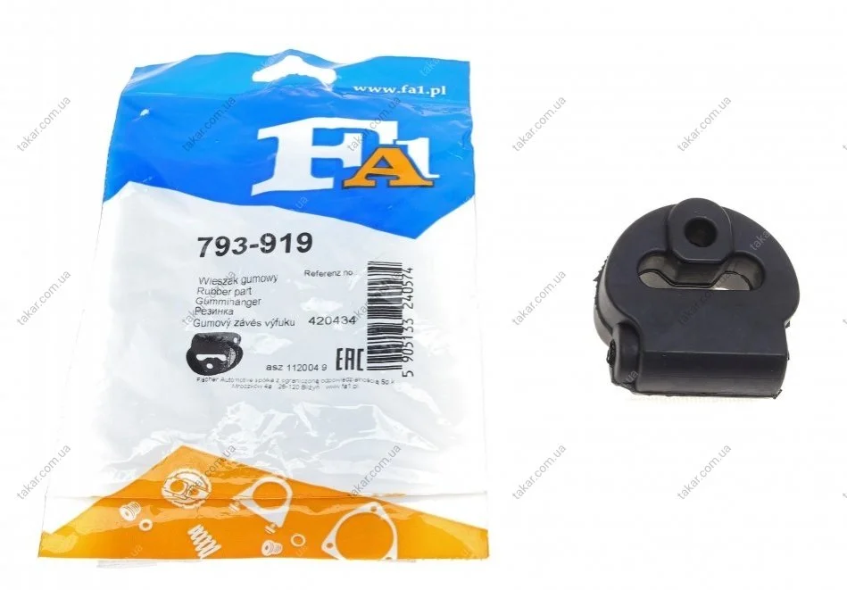 Резинка глушителя FA1 Fischer Automotive One (FA1) 793-919 (фото 1)