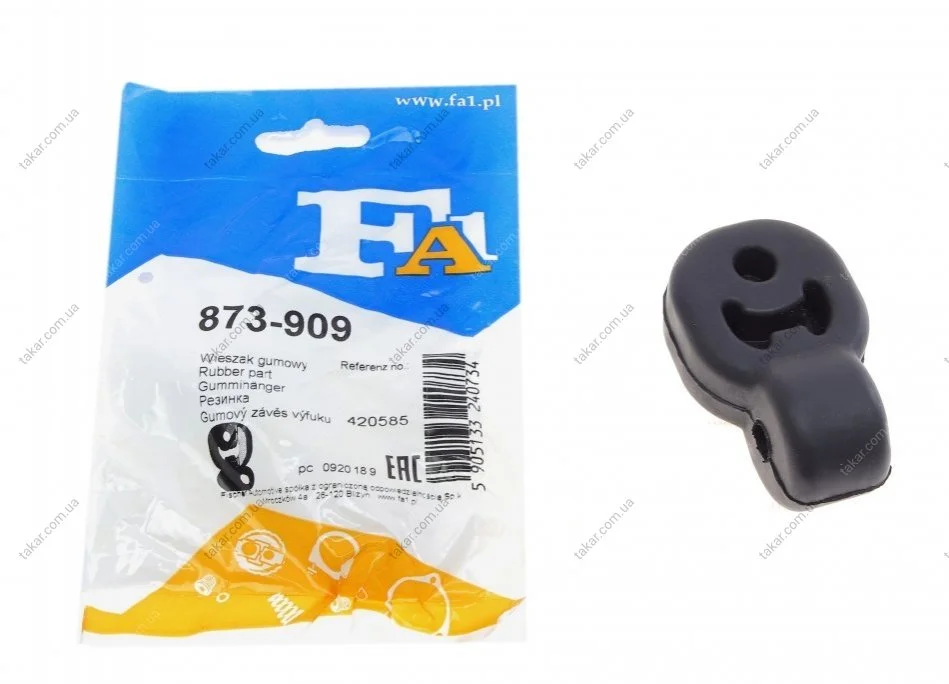 Резинка глушителя FA1 Fischer Automotive One (FA1) 873-909 (фото 1)