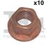 Гайка с фланцем Fischer Automotive One (FA1) Fischer Automotive One (FA1) 988-1055.10 (фото 1)