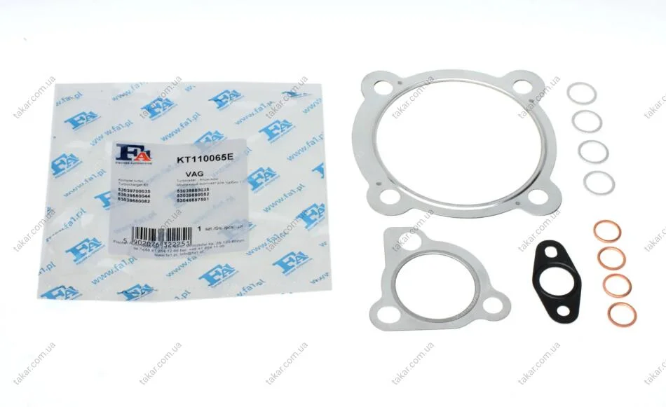 Монтажний комплект, компресор (вир-во Fischer) Fischer Automotive One (FA1) KT110065E (фото 1)