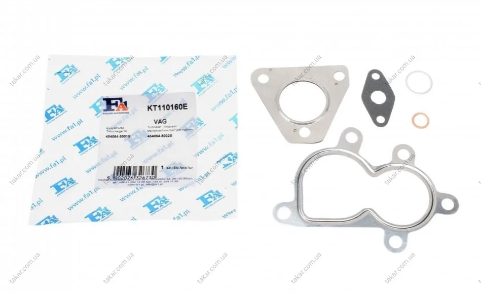 Монтажный комплект, компрессор (выр-во Fischer) Fischer Automotive One (FA1) KT110160E (фото 1)