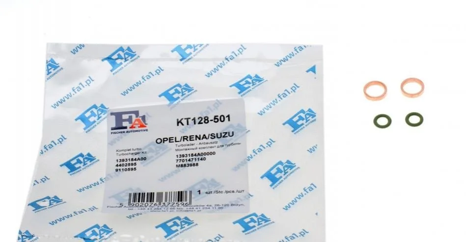Комплект монтажної турбіни Fischer Automotive One (FA1) KT128-501 (фото 1)