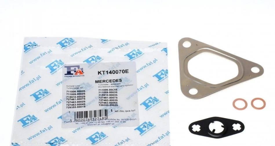 Комплект монтажної турбіни Fischer Automotive One (FA1) KT140070E (фото 1)
