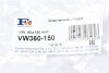 Гофра глушителя FA1 Fischer Automotive One (FA1) VW360-150 (фото 2)