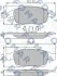 Гальмівні колодки передні дискові FOMAR FO 929981 (фото 1)