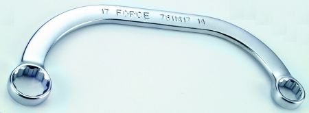 Ключ накидний 8х10мм FORCE 7610810 (фото 1)