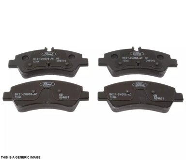 Тормозные колодки дисковые FORD 1433958