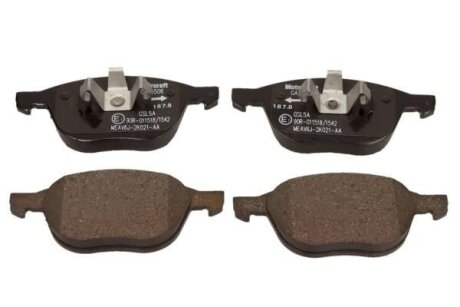 Тормозные колодки передние motorcraft focus ii/iii FORD 1809256