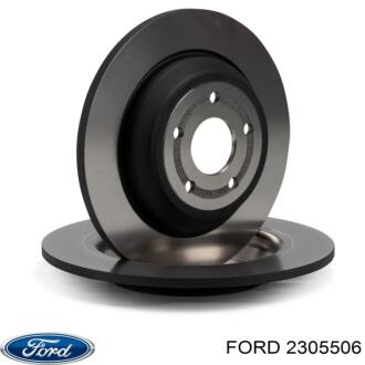 Гальмівний диск двосторонній на передній міст вентильований 5 FORD 2305506
