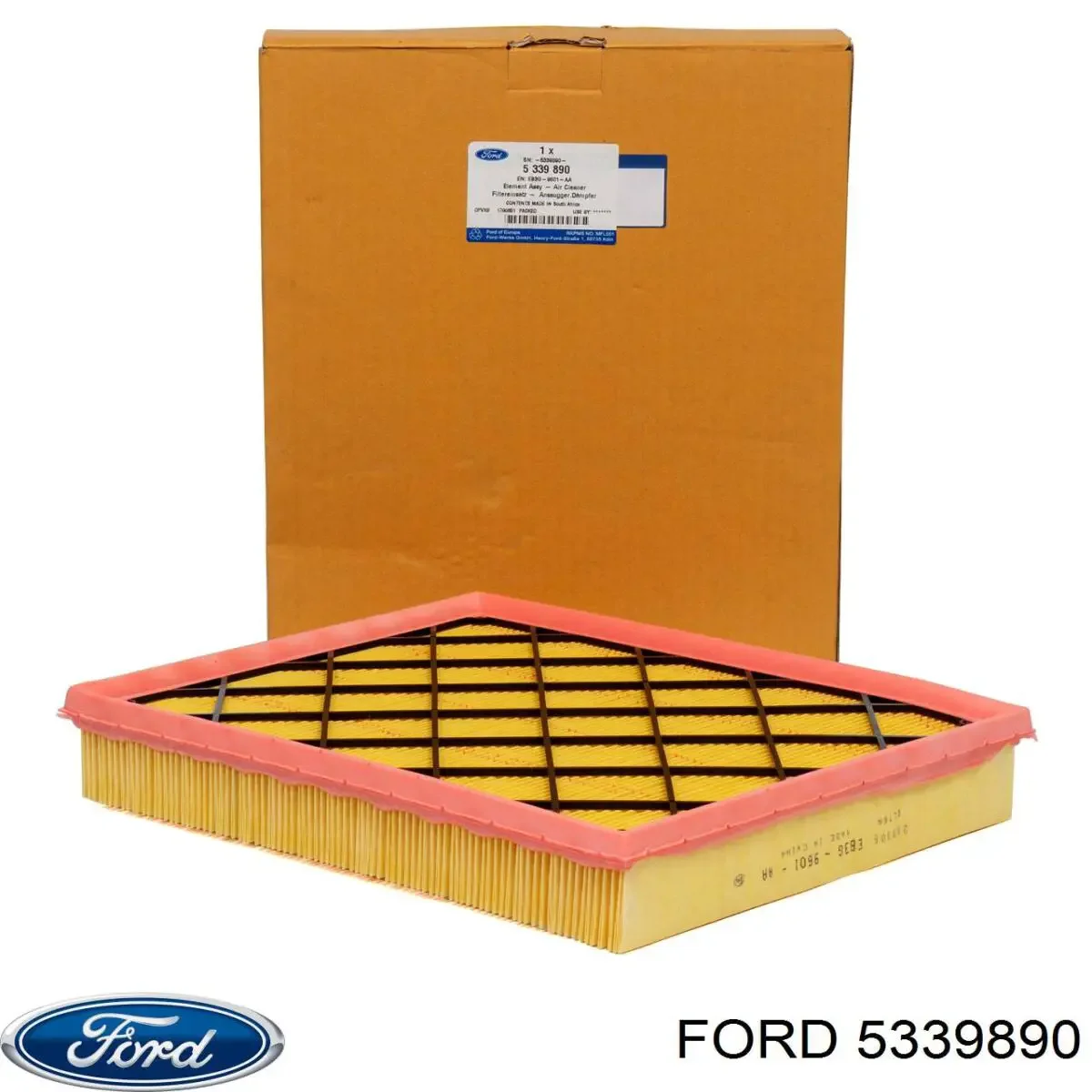 Воздушный фильтр FORD 5339890 (фото 1)