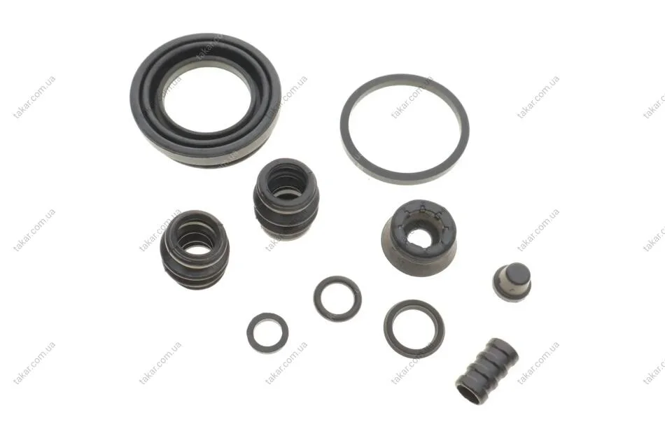 Ремкомплект гальмівного супорта NISSAN Almera N16 00-06, Primera P11 96-02 FRENKIT 238011 (фото 1)