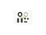 Ремкомплект гальмівного супорта BMW Z4 E85-86 02-08, 3 E46 99-05; ROVER 75 99-05 FRENKIT 240014 (фото 2)