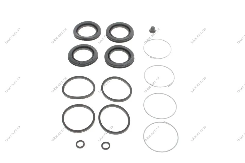 Ремкомплект гальмівного супорта HONDA Legend 04-12; LEXUS GS 05-11, GS 12-20, IS 13-20, LS 00-06, RC 14-18, RC 18- FRENKIT 243030 (фото 1)
