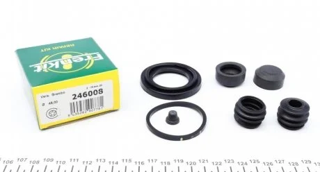 Ремкомплект гальмівного супорта FIAT Ducato 06-14, Ducato 02-06, Ducato 94-02; PEUGEOT Boxer 02-06, Boxer 94-02; CITROEN Jumper 02-06, Jumper 94-02 FRENKIT 246008