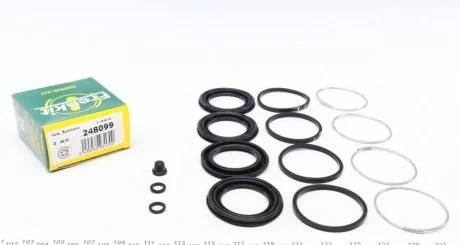 Ремкомплект гальмівного супорта TOYOTA Land Cruiser Prado 150 09-; LEXUS GX 09- FRENKIT 248099