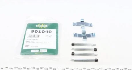 Комплект приладдя, накладка дискового гальма FRENKIT 901040
