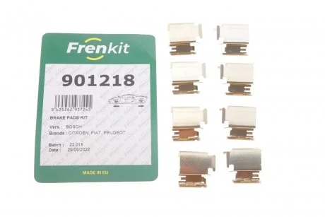 Комплект монтажний гальмівних колодок FRENKIT 901218