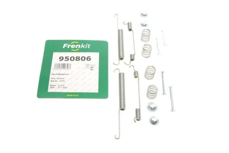 Комплект приладдя, колодка стоянкового гальма FRENKIT 950806