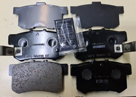 Колодки тормозные дисковые задние FIAT Sedici 06-14; HONDA Civic 4D 05-12, Accord CL/CM 03-08, Civic 01-05, CR-V 01-07; SUZUKI Swift 04-10, SX-4 06-14; ACURA TL 03-08 FRICTION MASTER ELT537