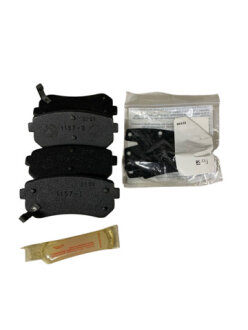 Колодки тормозные дисковые задние HYUNDAI Tucson TL 15-21, Kona OS 17-; KIA Sportage QL 16-, Soul PS 14-19 FRICTION MASTER NX1157