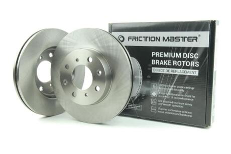 Гальмівний диск двосторонній на задній міст вентильований 4 FRICTION MASTER R0042