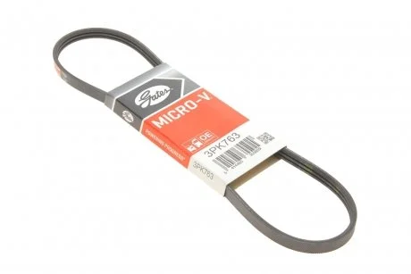 Поликлиновый ремень 3 ребер Gates 3PK763