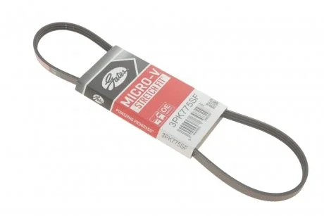 Поликлиновый ремень Gates 3PK775SF