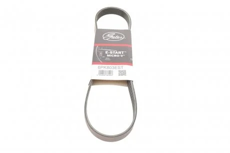 Поликлиновый ремень Gates 6PK803EST