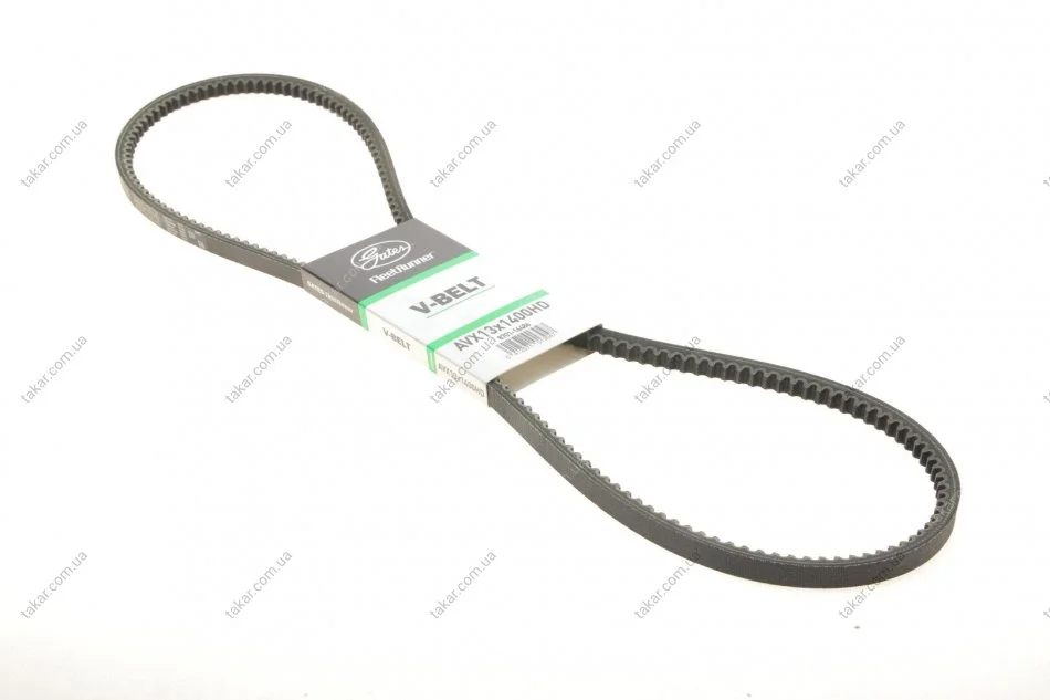 Пас приводной с длиной круга более 60см, но не более 180см Gates AVX13X1400HD (фото 1)