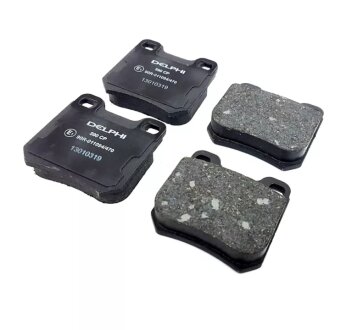 Тормозные колодки задние дисковые GM 9192125