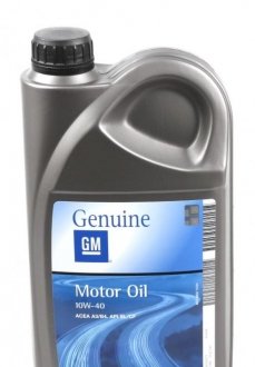 Олива моторна Semi Synthetic SAE 10W40 (2 Liter) GM 93165214